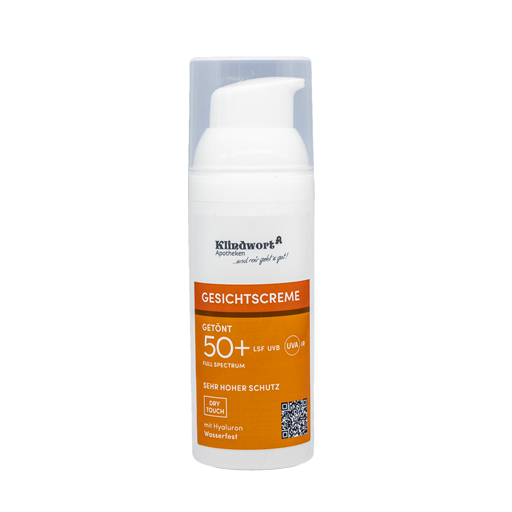 Klindwort Sonne Getönt 50+ Gesicht